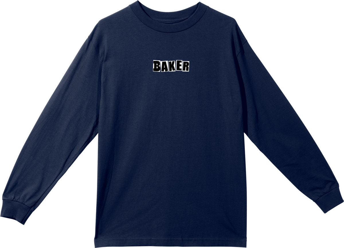 Baker Brand Logo Long sleeve - Navy