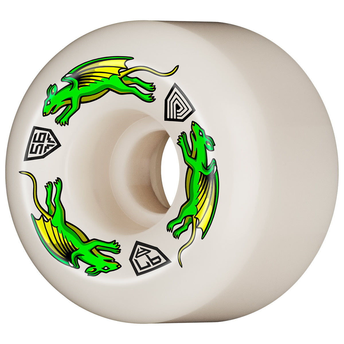 Powell Peralta Dragon Formula Wheels Nano Rat 97A 56mm x 39mm A2