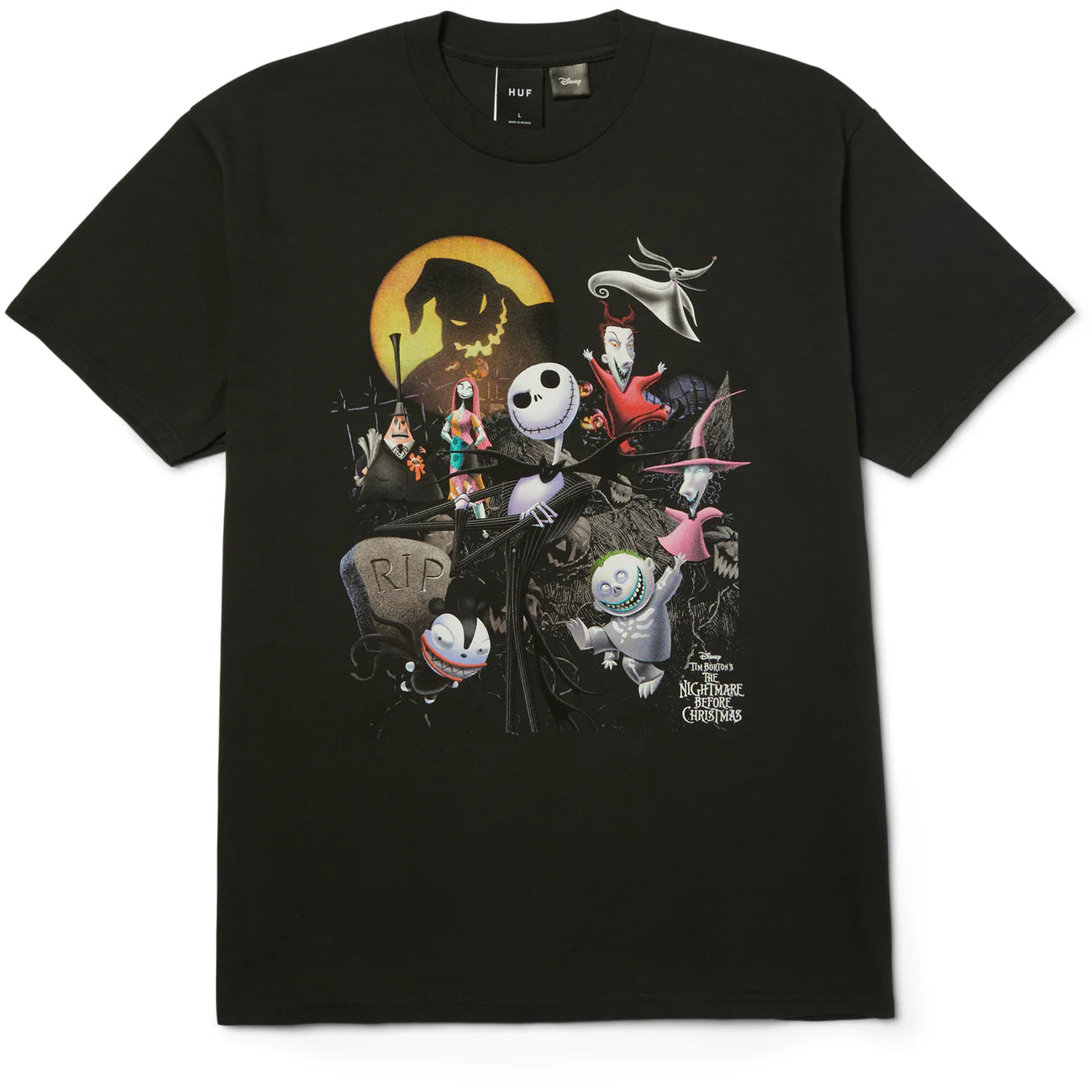 HUF Nightmare Vintage S/S T-SHIRT (Vintage Black)