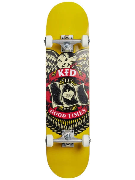 KFD BADGE YELLOW COMPLETE- 7.5