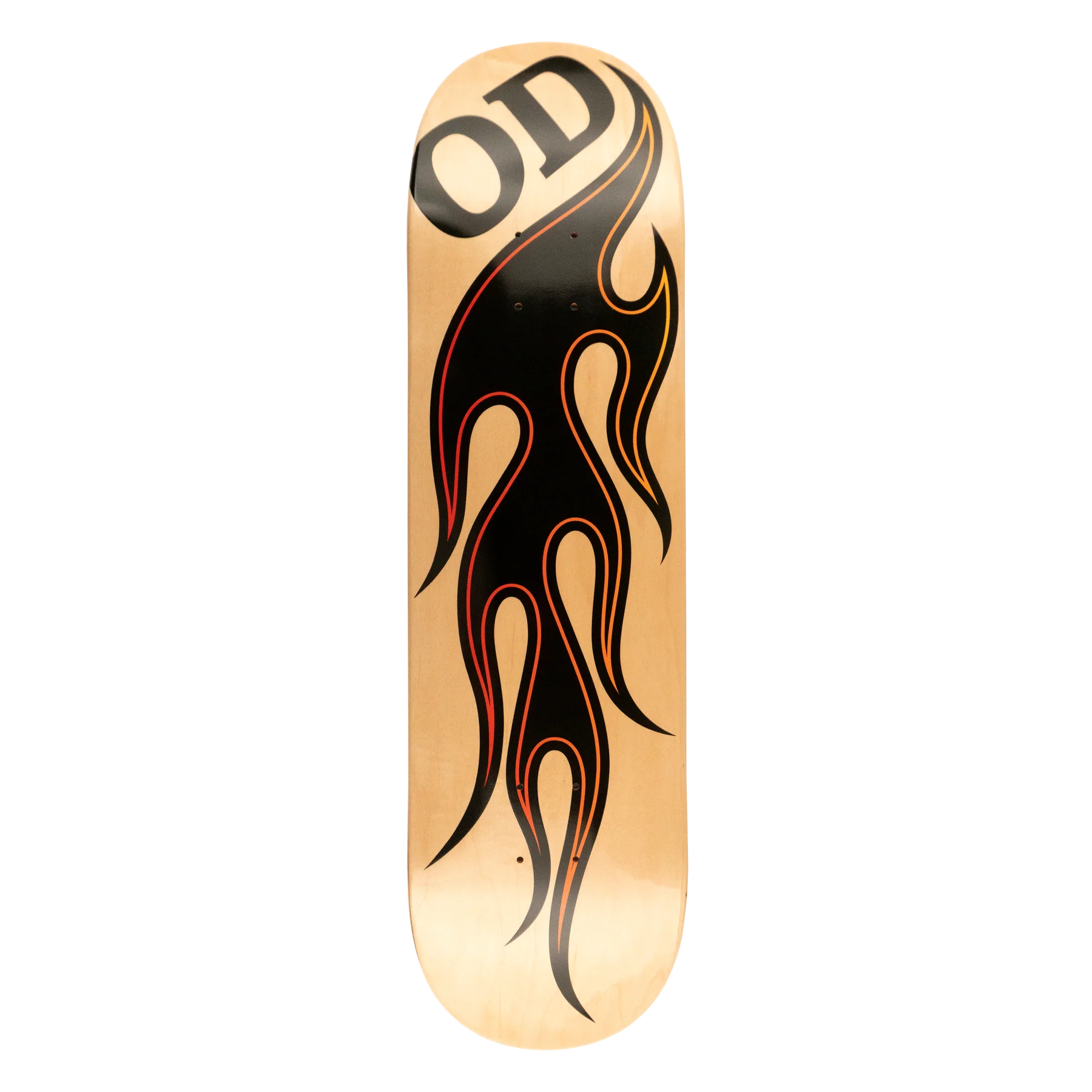 Hardbody OD Flames  Natural Deck-(8.25 Short)