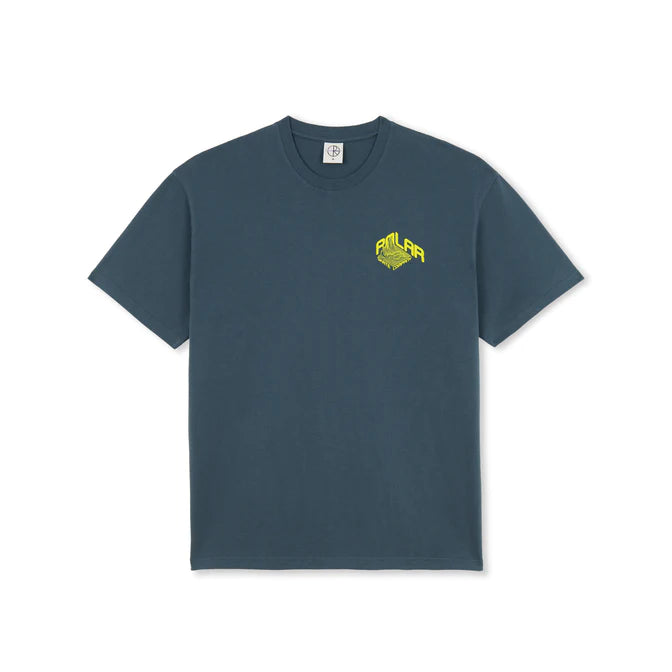 Polar Graph Tee-(grey/blue)