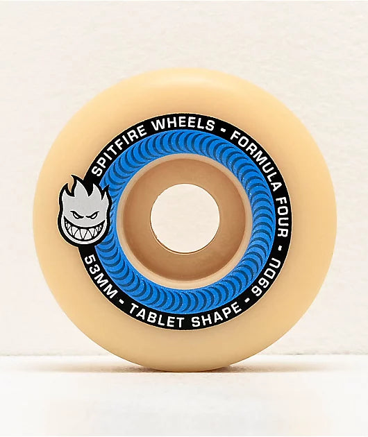 Spitfire Formula Four Tablet Wheels (99D) - 53mm