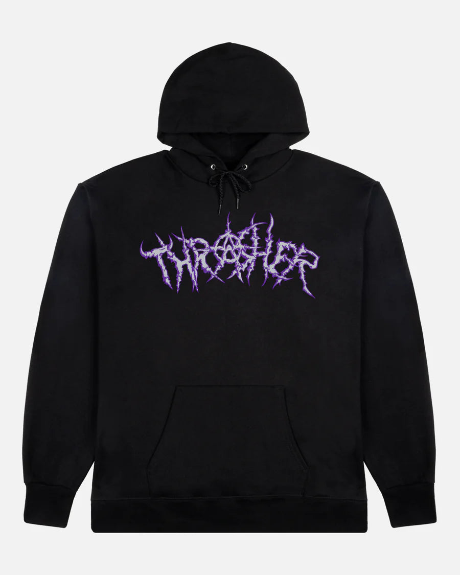 Thrasher Thorns Hoodie-(black)