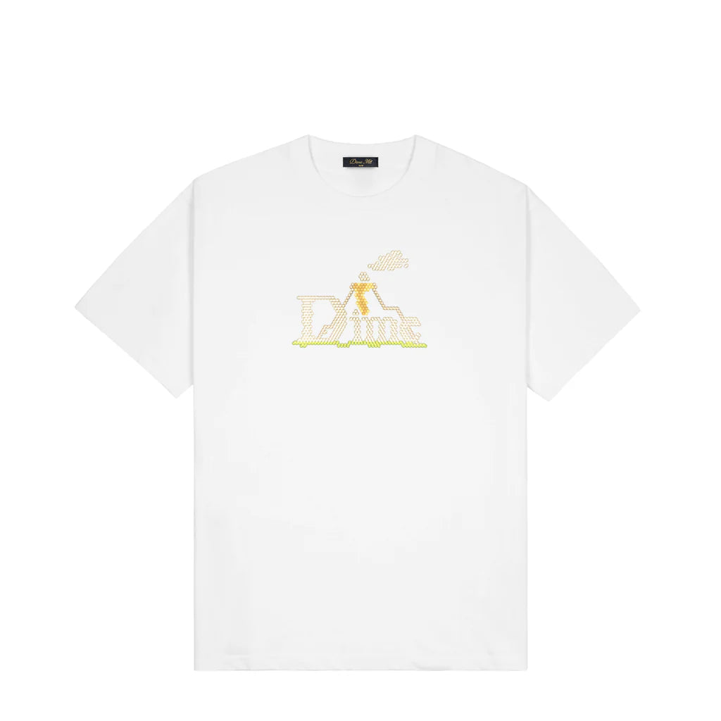 Dime Classic Light Bright T-Shirt-(white)