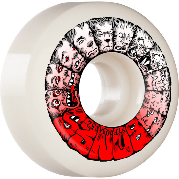 Bones Weird Wolf v5 Side cut STF 103a - 52mm/53mm