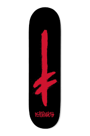 Deathwish Gangspray Black/Red Deck - (7.75)