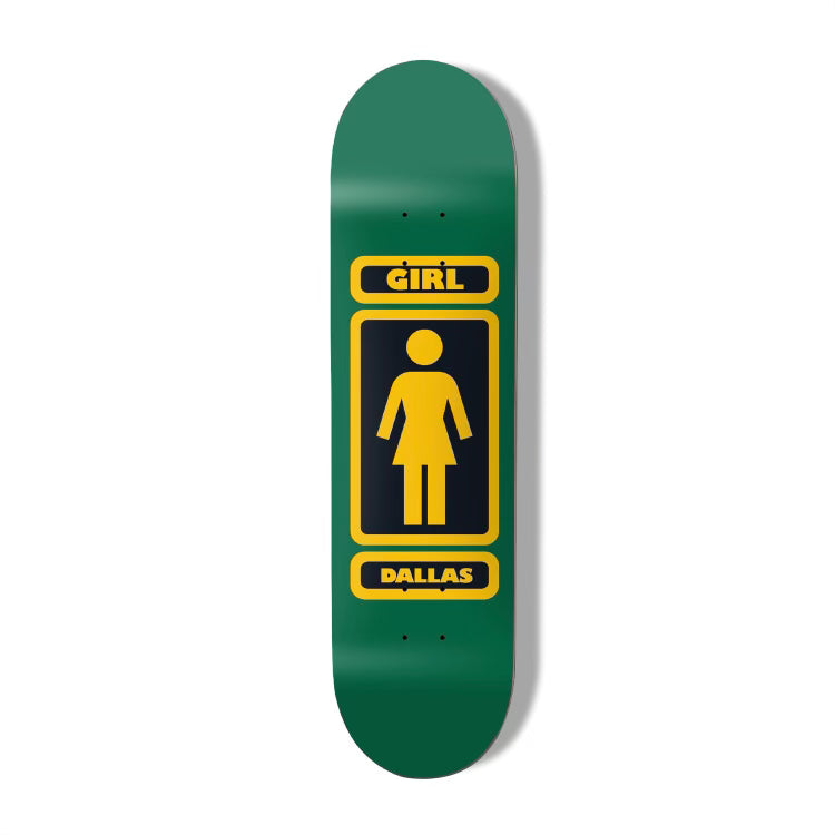 Girl We OG Dallas Deck (Green/Black) - 8.125