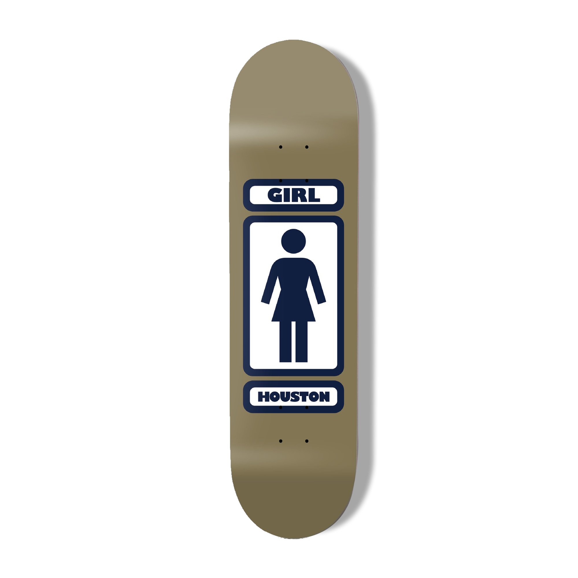 Girl We OG Houston Deck (Gold/Navy) - 8.25