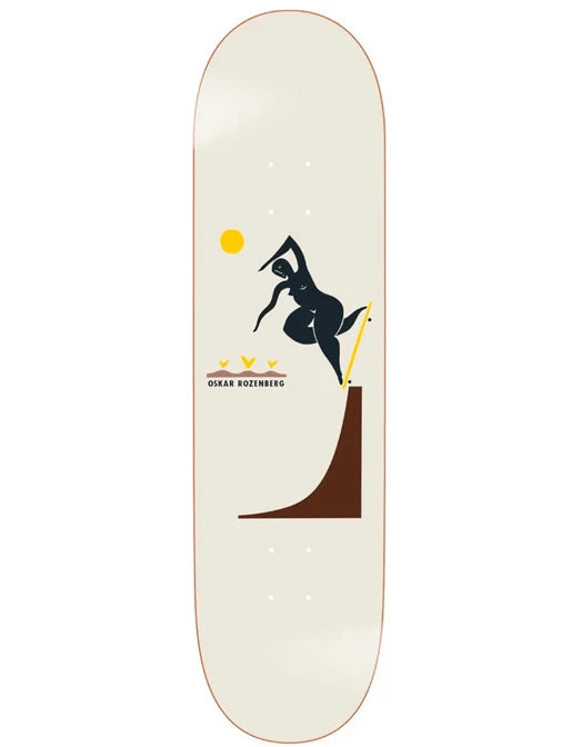 Polar Oskar Rozenberg BS Noseblunt Cream Deck - (8.38/8.5)