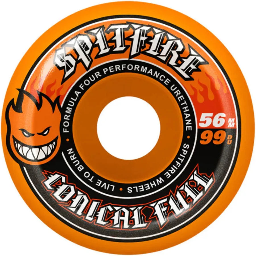Spitfire F4 99D Conical Orange - 55mm