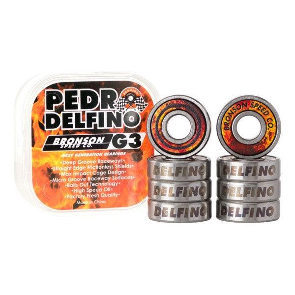 Bronson Speed Co Delfino G3 Skateboard Bearings