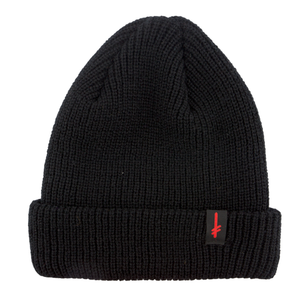 Deathwish Gang Logo Cuff Beanie Black